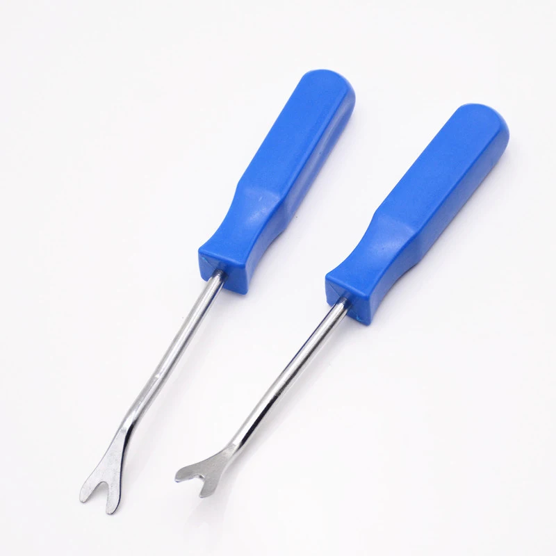 Screwdriver Nail Puller Remover V Shape Head Tack Lifter Nail Staple Rivet Tack Puller Fit for Auto Car Repair Carpentry Nails