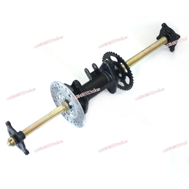 Modified four-wheel kart suspension accessories ATV rear axle 81 cm rear axle rear drive flange assembly