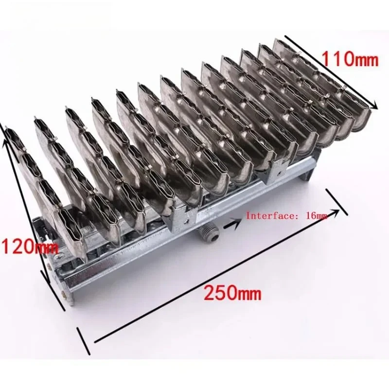 13-Row Ignition Device Assembly LPG NG Complete Set Of Ignition Device For BBQ Burner Grill Steam Oven