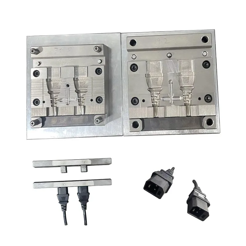 

E-Bi keE-Scoo terBatt ery Char gingConne ctor Mould Manufacturer Electri calPower Cable 3 Pin Plug Plastic Inje ctionMold