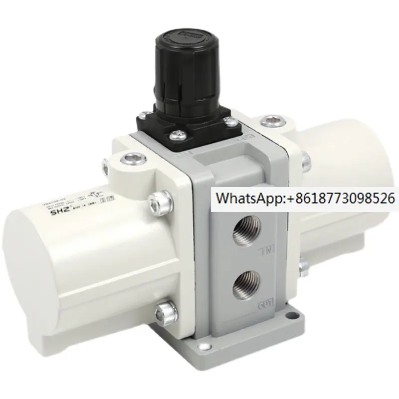 SMC type booster valve VBA10A-02/20A-03/40 air pressurized booster pump dedicated pressure gauge air storage tank