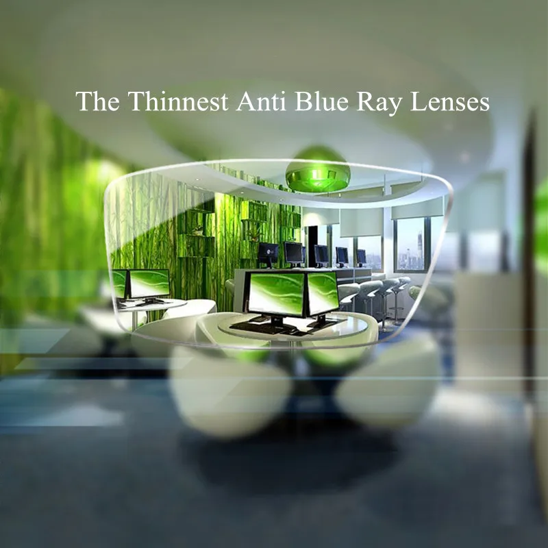 ELLECION ELLECION 1.74 Index Thinnest Blue Ray Block Glass Clear Color Anti Reflective Ultra Thin Prescription Lenses Top Quality Lens - Aliexpress Deal