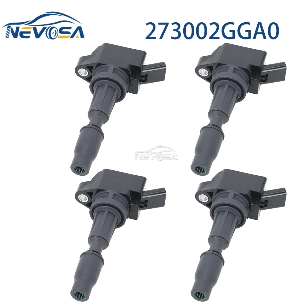 NEVOSA 4PCS For Kia Optima Sorento 2016 Hyundai Sonata Tucson LF 2017 273002GGA0 27300-2GGA0 2.4L Ignition Coil Assembly UF764