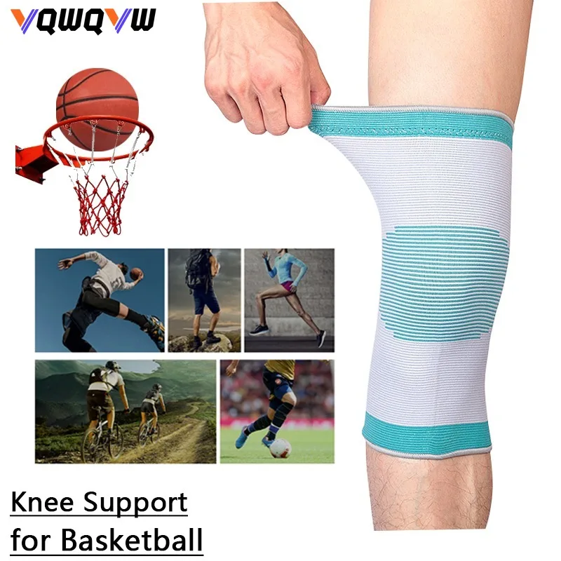 

1Pair Knee Compression Sleeve for Knee Pain， Support for Running, Basketball, Volleyball, Weightlifting, Gym, Workout, Sports