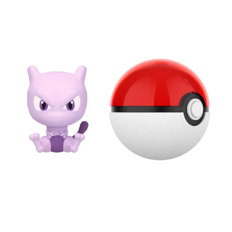 Pokemon Anime Blind BOX Poke Ball Action-figuren Gengar Mewtwo Mini Mew Puppen FUNISM Original Echte Modell Ornament Spielzeug Geschenk