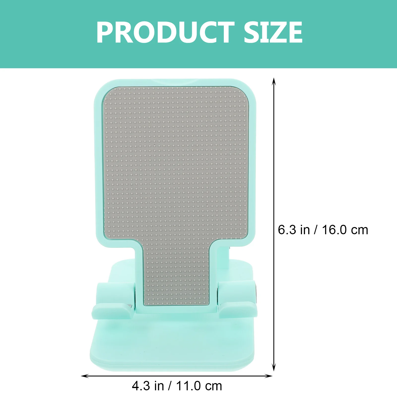 

Portable Foldable Height Adjustable Phone Stand Holder Desktop Phone Bracket Stable Non-Slip for Home Office Cellphone Stand