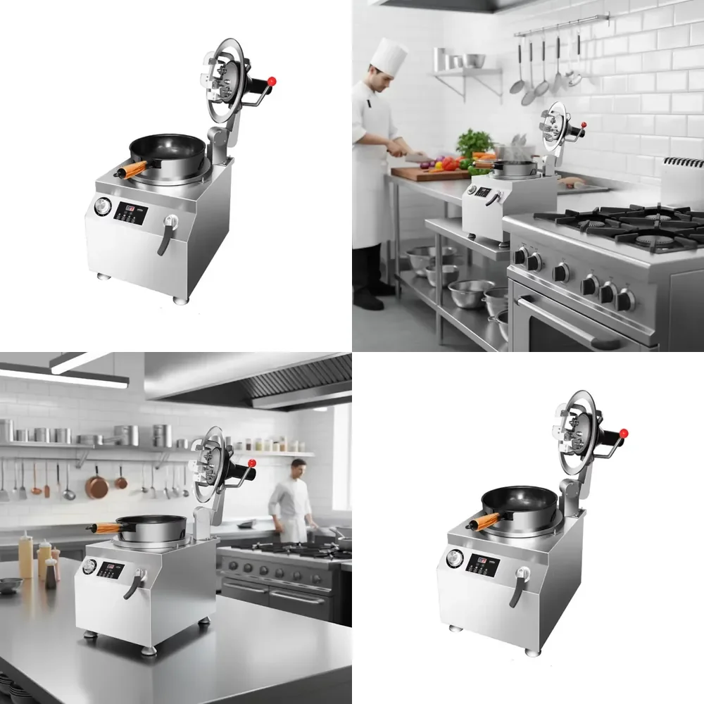 

Spicy Hot Pot Korean Commercial Kitchen Equipment Full-automatic Intelligent Stainless Steel Cooking Machine