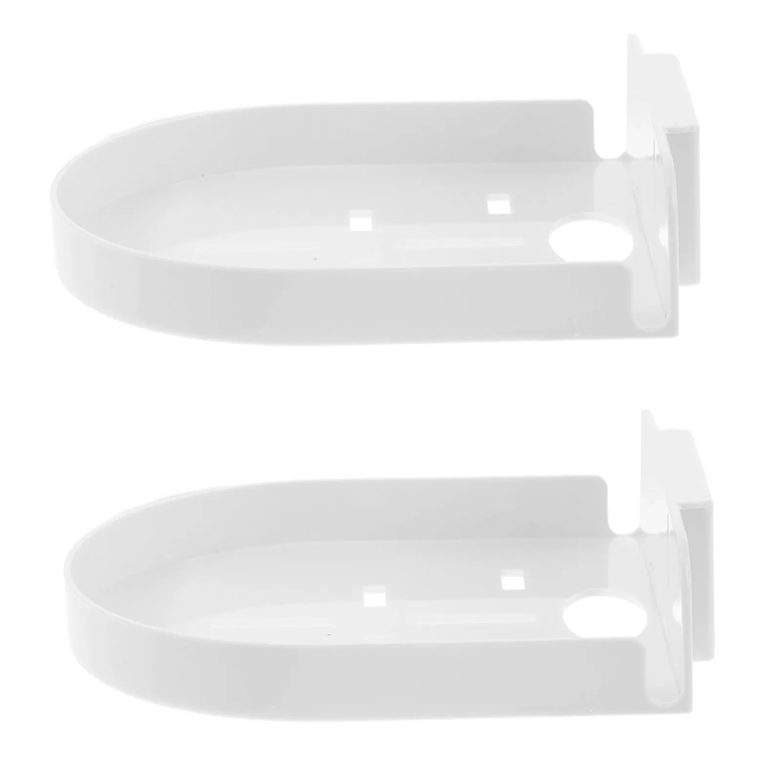 2Pcs Security Camera Wall Mount Adhesive Bracket Floating Shelf for Monitors Home Office No Residue Removal Versatile