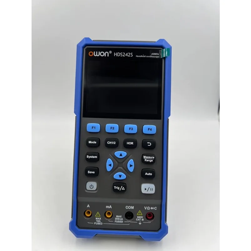 1PC New OWON HDS242S HDS272S HDS2102S HDS2202S Handheld Digital Oscilloscope,200MHz 1GSa/s,2CH+1CH Generator,USB Type-C