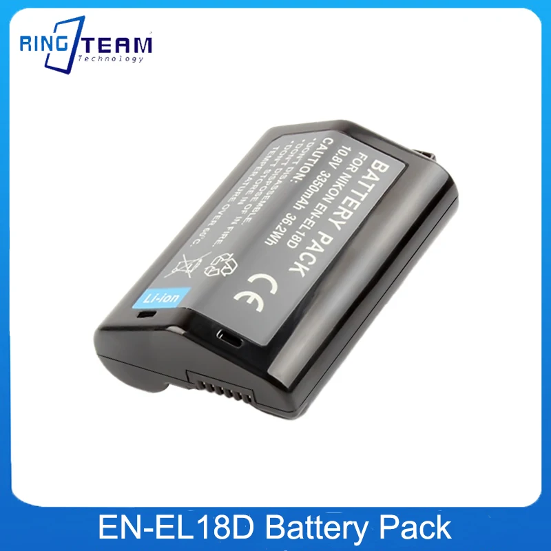 3350mAh EN-EL18D EN EL18D ENEL18D Rechargeable Lithium Battery for Nikon Z9 D800 D4 D4S D5 D6 Camera