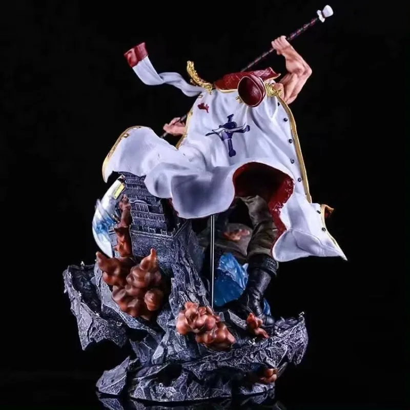 41cm One Piece Edward Newgate Decisive Battle on Top Figure PVC Model Animation Peripherals Decoration Doll Boy Toy Collections