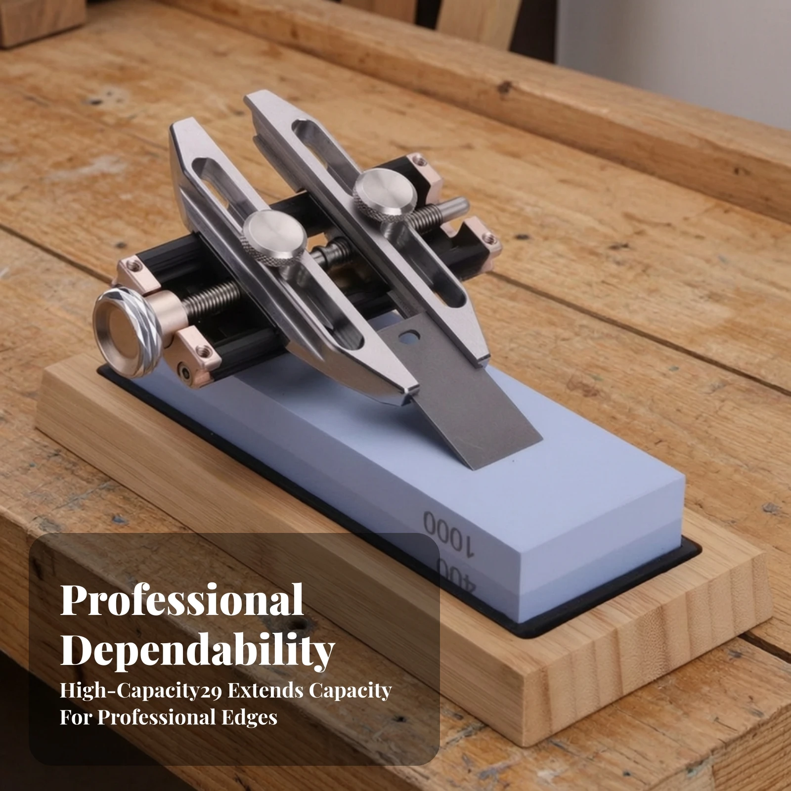Jig Accessory Slim Sharpening Jig Extensions Hardware Machined Metal for Woodworkers, Workshop
