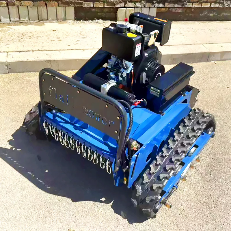 Maßgeschneiderter chinesischer, selbstfahrender, angetriebener Zero Turn Rasenmäher mit Roboterantrieb und ferngesteuertem Rasenmäher auf Lager