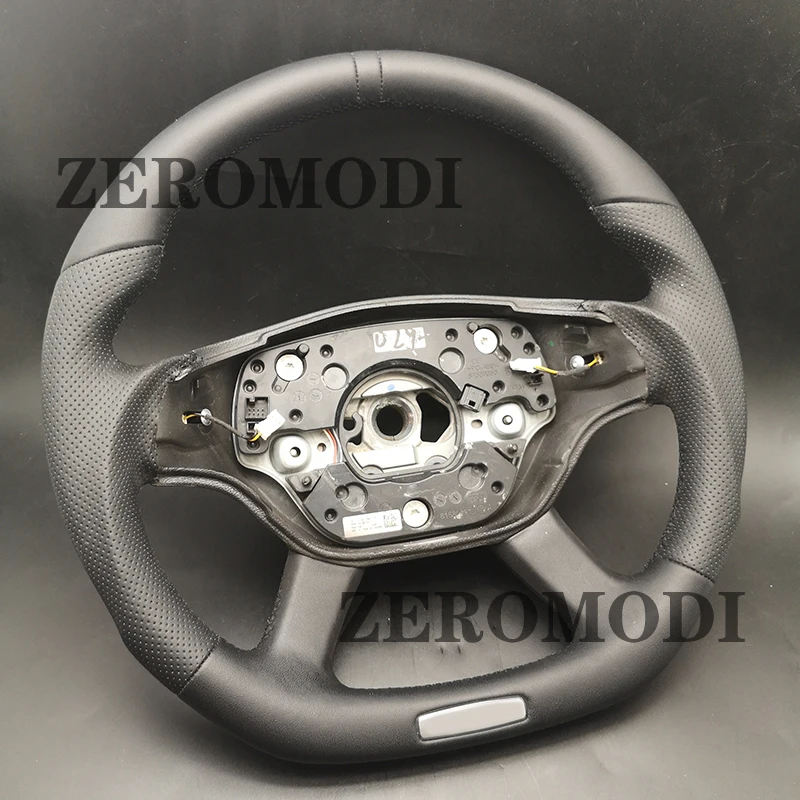 For Mercedes Benz CL-Class C216 S-Class W221 2006 2007-2010 Perforated Leather Steering Wheel Leather