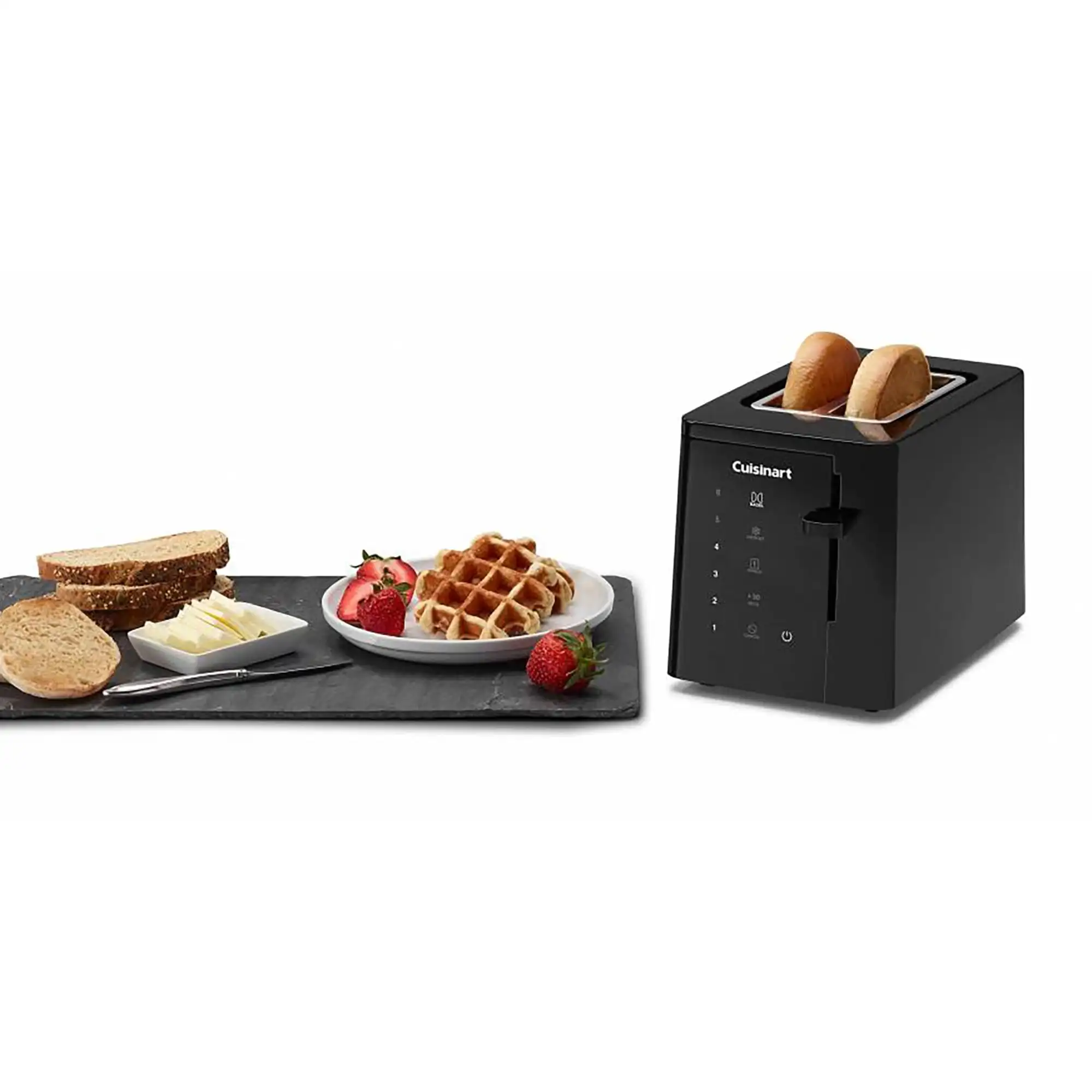 Cuisinart เครื่องปิ้งขนมปังหน้าจอสัมผัส 2 ชิ้น