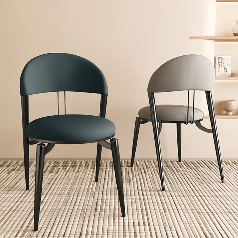 Moderne Minimalistische Eetkamerstoelen Italiaanse Nordic Luxe Designer Eetkamerstoelen Europese Trendy Silla Para Sala De Estar Meubels