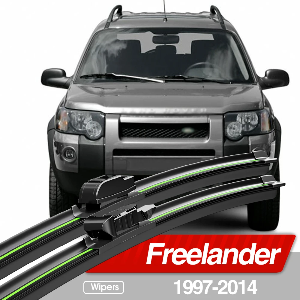 

For Land Rover Freelander 1 2 1997-2014 Front Windshield Wiper Blades 2x Windscreen Window Accessories 2001 2003 2006 2010 2013