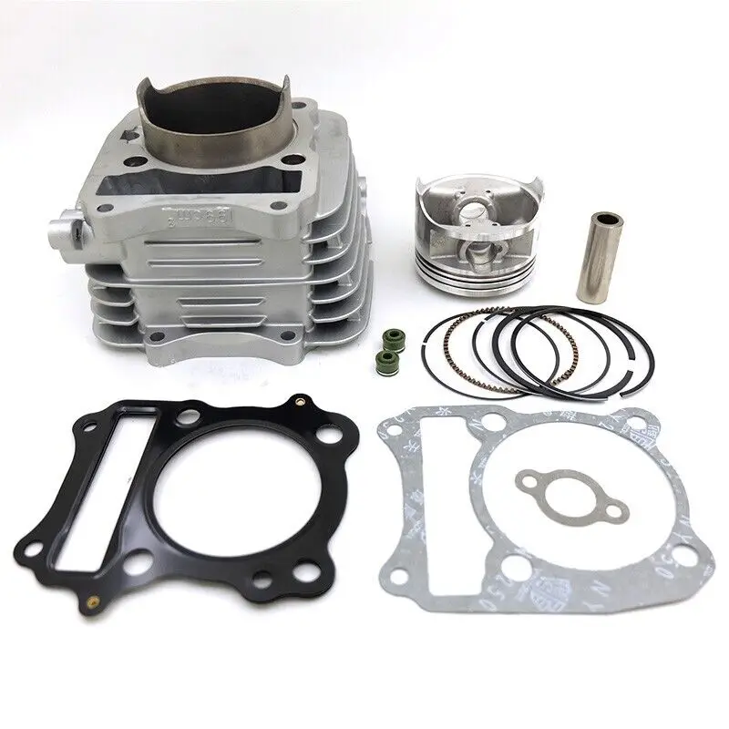 66mm Bore Cylinder Piston Ring Gaskets Kit for Suzuki DR200 GS200 DF200 VAN200 DR 200 Motorcycle Engine Modification Accessories