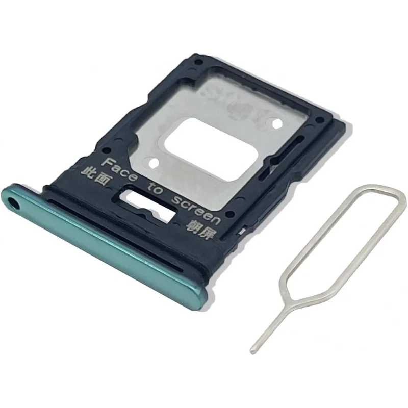 

Dual SIM card slot tray holder replacement for Xiaomi Mi 11 Lite (green)