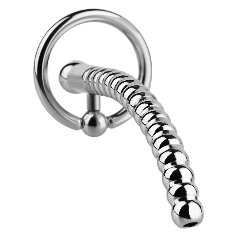 FRKO Hollow Penis Plug PA Piercing Tube Lock Chastity Cage Urethral Sounding Male Prostate Masturbation CBT Sex Tooys For Men 18