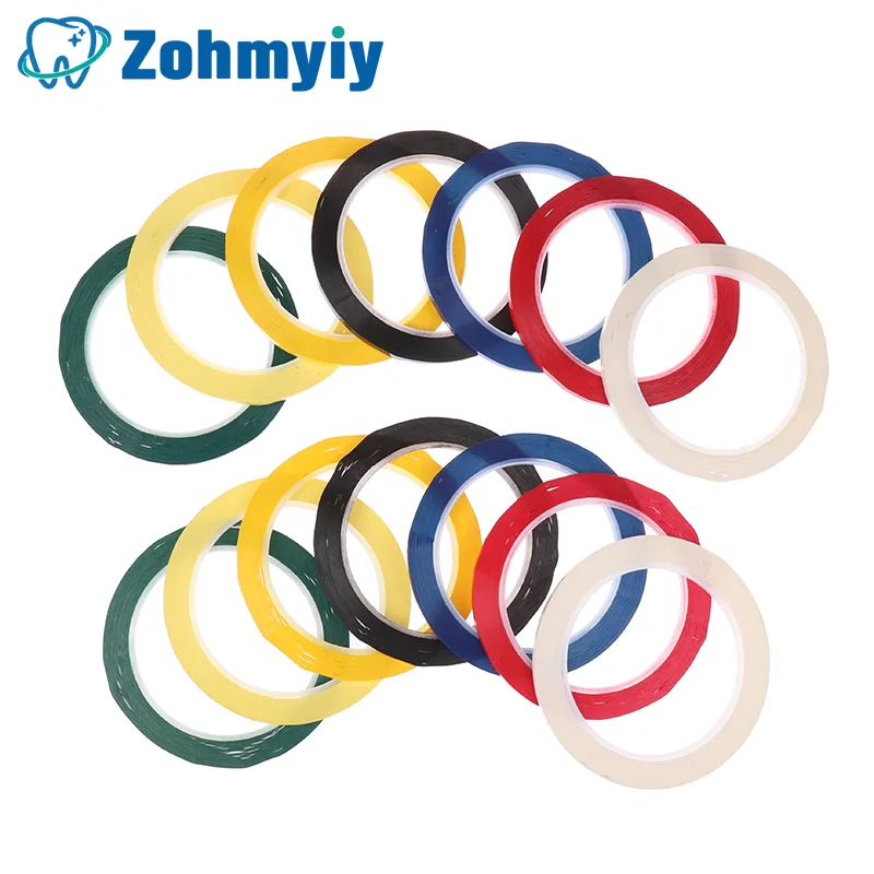 Multi-Color Dental Code Ring Tape Identification Instruments Autoclavable Dentist Material 3mm/5mm Width Dental Equipment Care