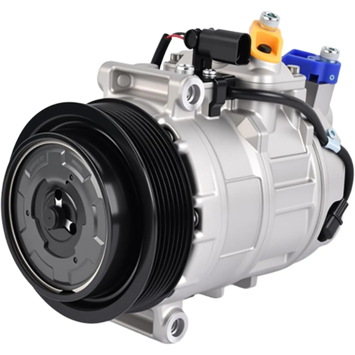 DCP28010 AC Compressor with Clutch, For Porsche Cayenne 2003-2018 3.6L/ 4.5L/ 4.8L and Panamera 2017, Replace# 94812601100,