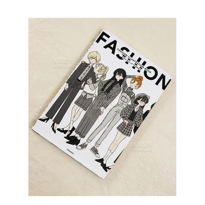 Tanaka Fashion Illustration Book The Art of Tanaka Japanese Original Import First Art Collection