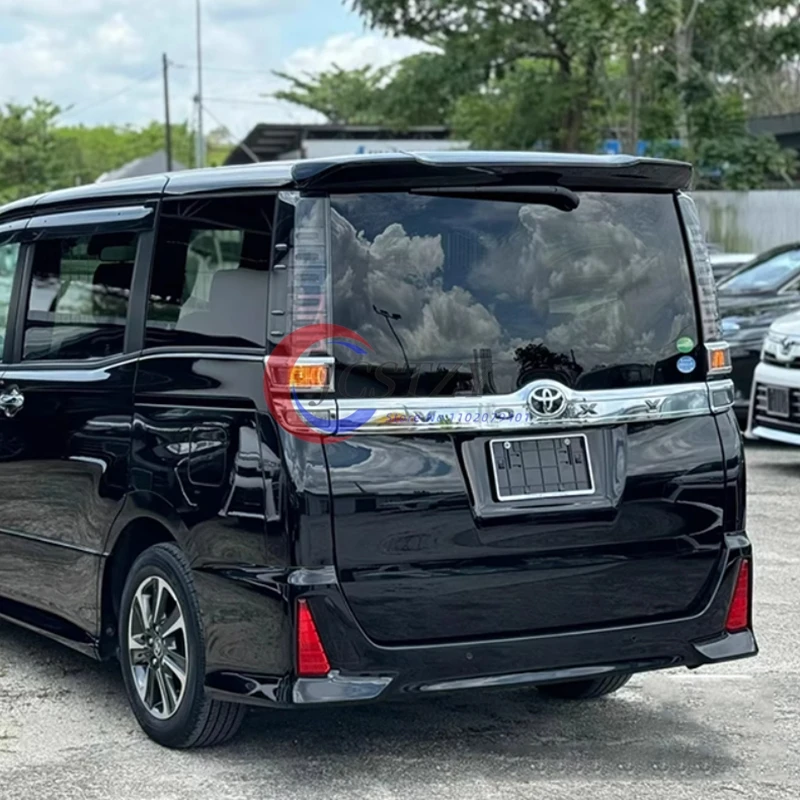 

Спойлер на крышу для Toyota Noah Voxy MPV 2013-2018, накладка на заднее стекло, пластик ABS, черный, тюнинг, аксессуары для кузова