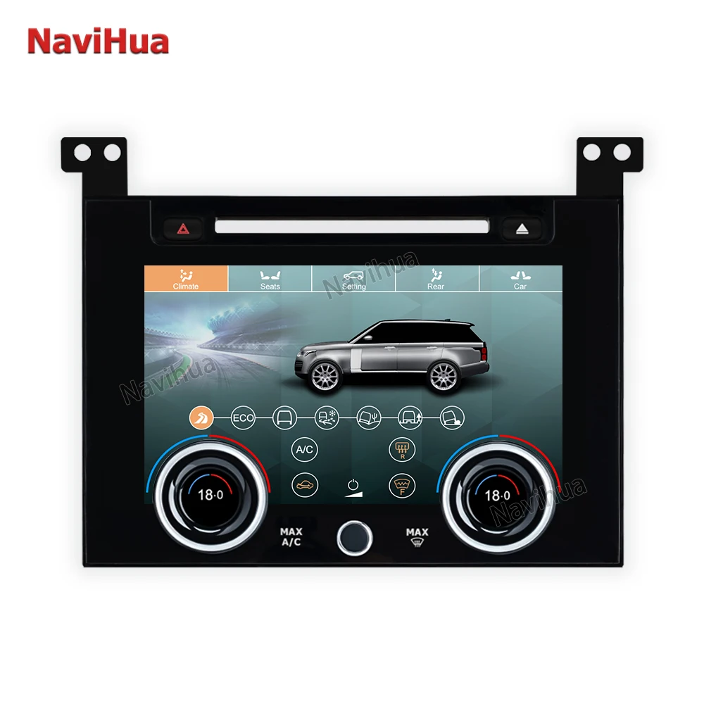 NaviHua For Range Rover Vogue L405 2013 2017 Car Digital AC Panel Upgrade Auto Electronics Monitor LCD Climate Control Screen