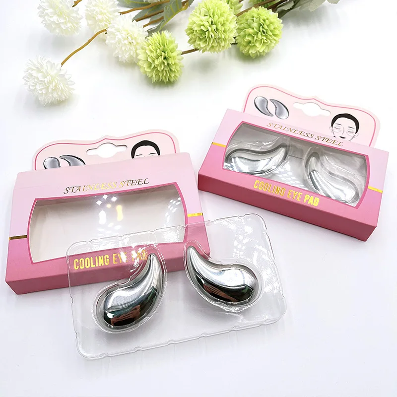 

Мини-многоразовый массажер для глаз из нержавеющей стали, укрепляющий кожу, антивозрастной массаж, удаление темных морщин вокруг глаз, красота, личный уход