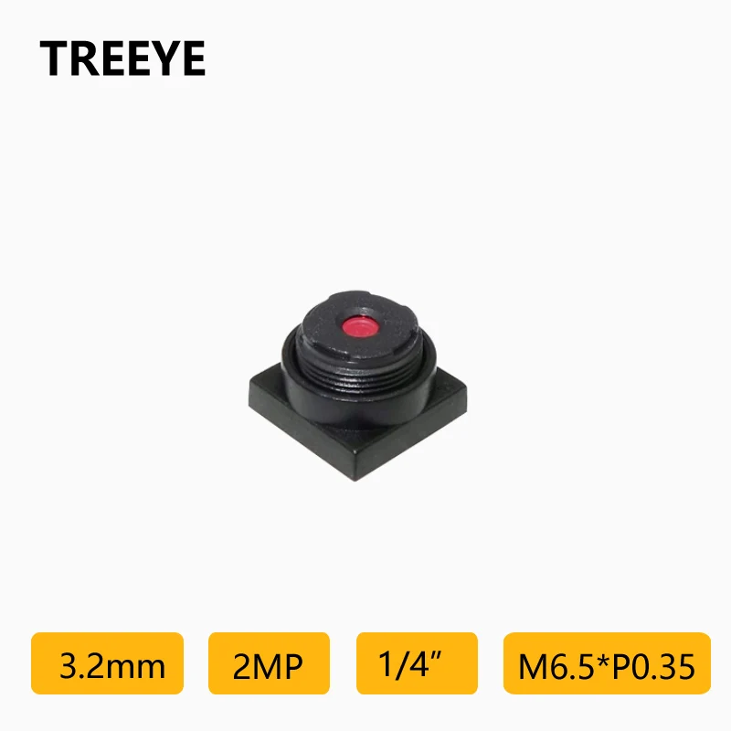 

HD 2.0Megapixel 3.2mm M6.5 Lens 1/4" 2MP Barcode QR Scanning Lens Face Identification Lens