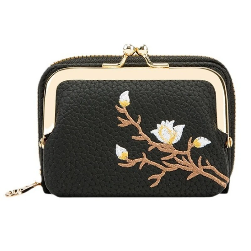 New Wallet Ins Female Mini Student Zero Wallet Large Capacity Organ Card Bag for Women's Luxury 3 Colors Available