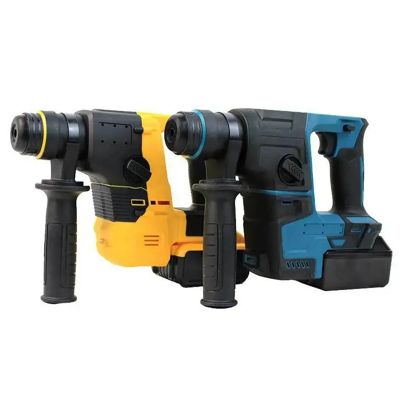 

Impact Drill Brushless Hammer Multifunctional Rotary Electric Pick 26Mm 1680W For 18V Battery