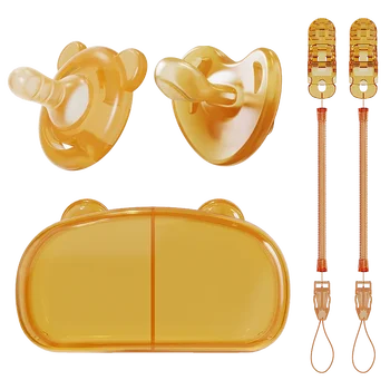 Anpei bebê dormindo chupeta macia, anti inchaço