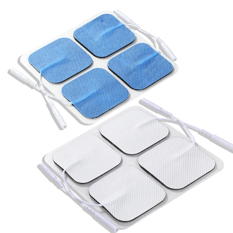 5*5cm Self Adhesive Electrode Pads for TENS Muscle Stimulator with 2mm Plug Digital Electric Patch view 5
