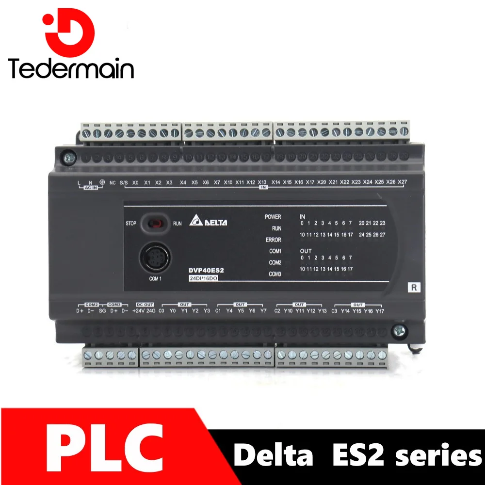 Brand new Delta ES2 Series PlC DVP16ES200R DVP16ES200T DVP24ES200R DVP24ES200T DVP32ES200R DVP40ES200T DVP60ES200T DVP80ES200R