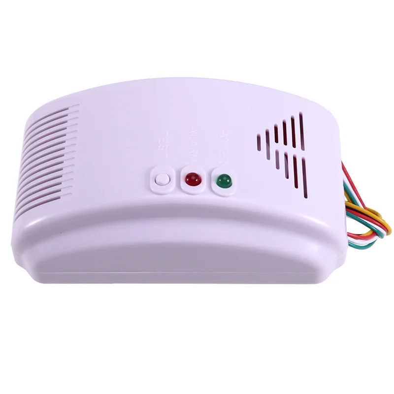 

A99F-12V Gas Alarm Sensor LPG Propane Butane Leak Detector Waterproof LED Flash Sound Warning For RV Camping Marine Safety