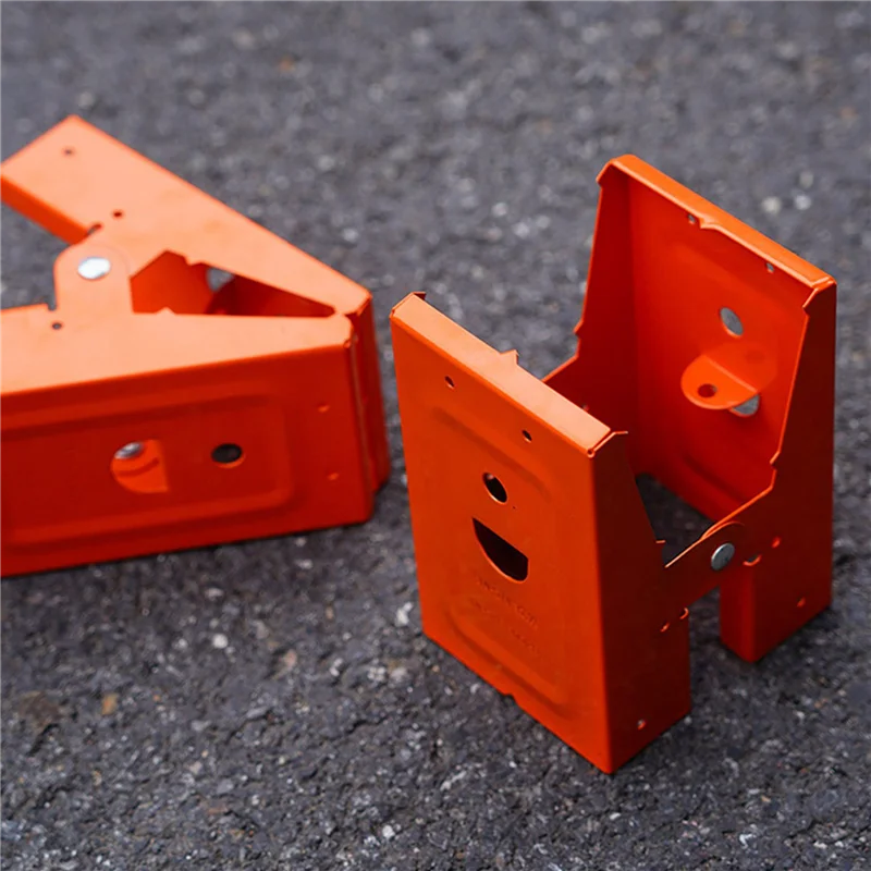 4X Woodworking Table Mobile Bracket Fixing Clip Saw Horse Clips Carpentry Furniture Reinforcement Clamp-[A04I]