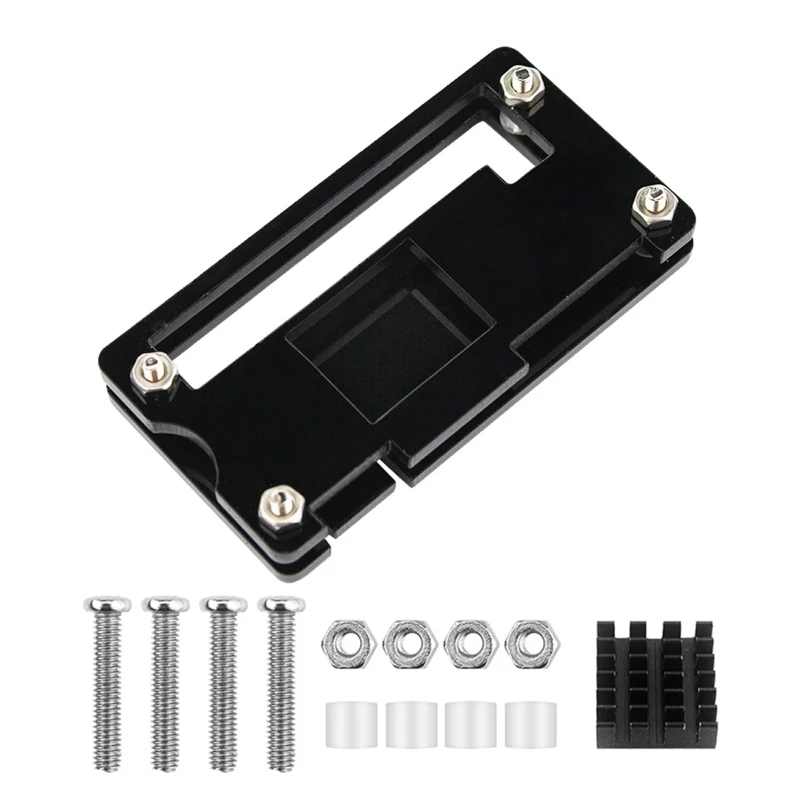Dissipatore di calore di raffreddamento passivo con custodia in acrilico Y9RF per custodia in metallo Raspberry Pi 0