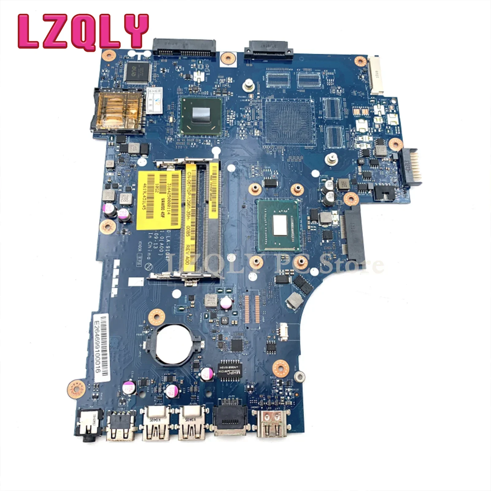 LZQLY dla DELL 3521 5521 CN-0671DP 0671DP 671DP płyta główna laptopa SR0VQ 2117U VAW00 LA-9104P HM76 DDR3 płyta główna pełny Test