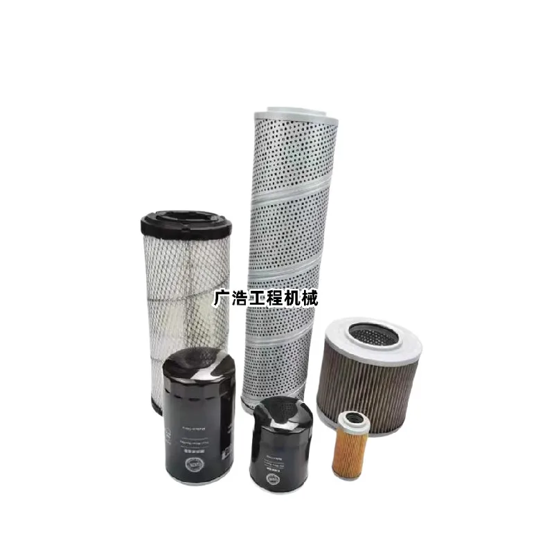 Doosan Excavator Dh80/-7/lc-7/gold Air Filter Machine Diesel Water Hydraulic Oil Filter Return Oil Filter Excavator Accessories