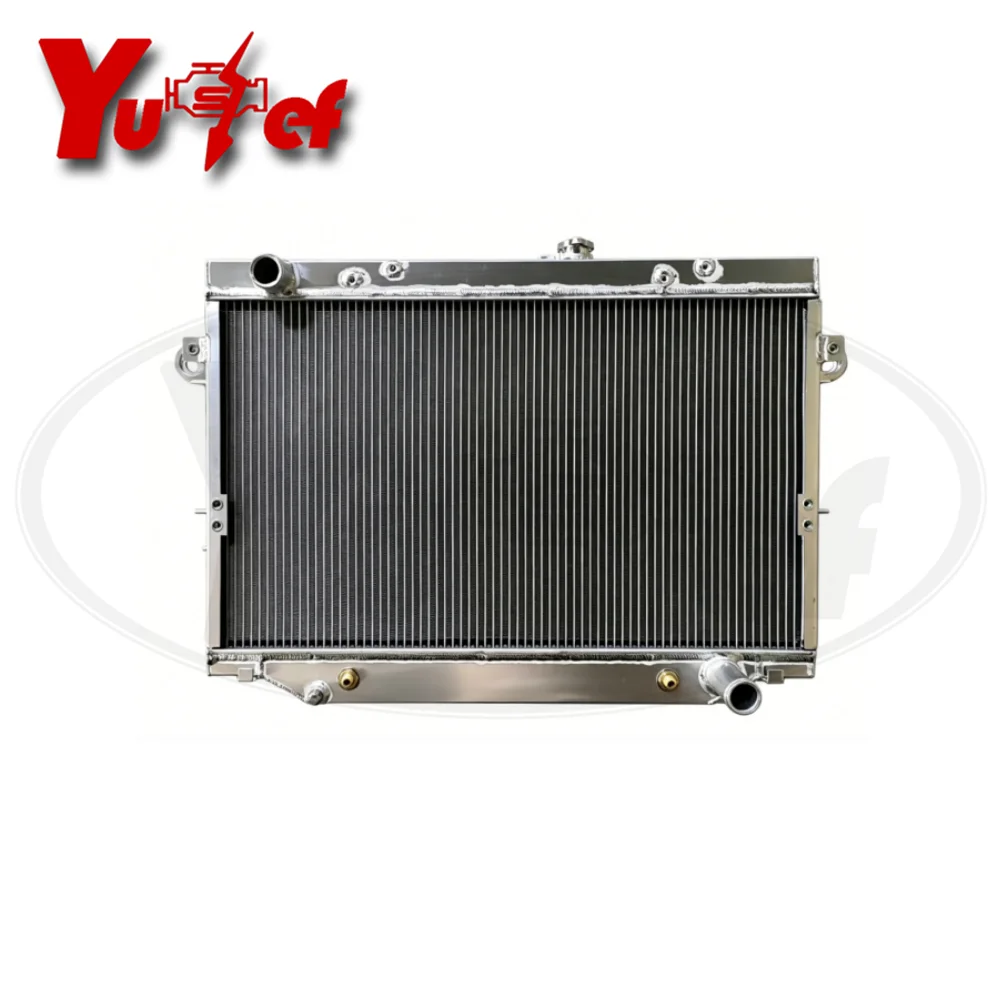 All aluminum radiator For TOYOTA LAND CRUISER HZJ105 4.2L 1HZ/FZJ105 4.5L 1FZFE 1998-2007 AT 48mm # 16400-17320 1640017320
