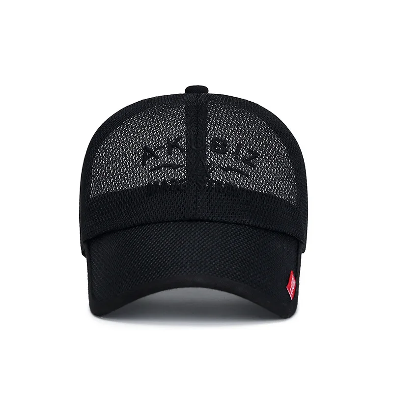 Breathable Full Mesh Baseball Caps Male Quick Dry Men\'s Caps Snapback Cap Sports Cap Outdoor Sun Protection Leisure Hats Dad Hat