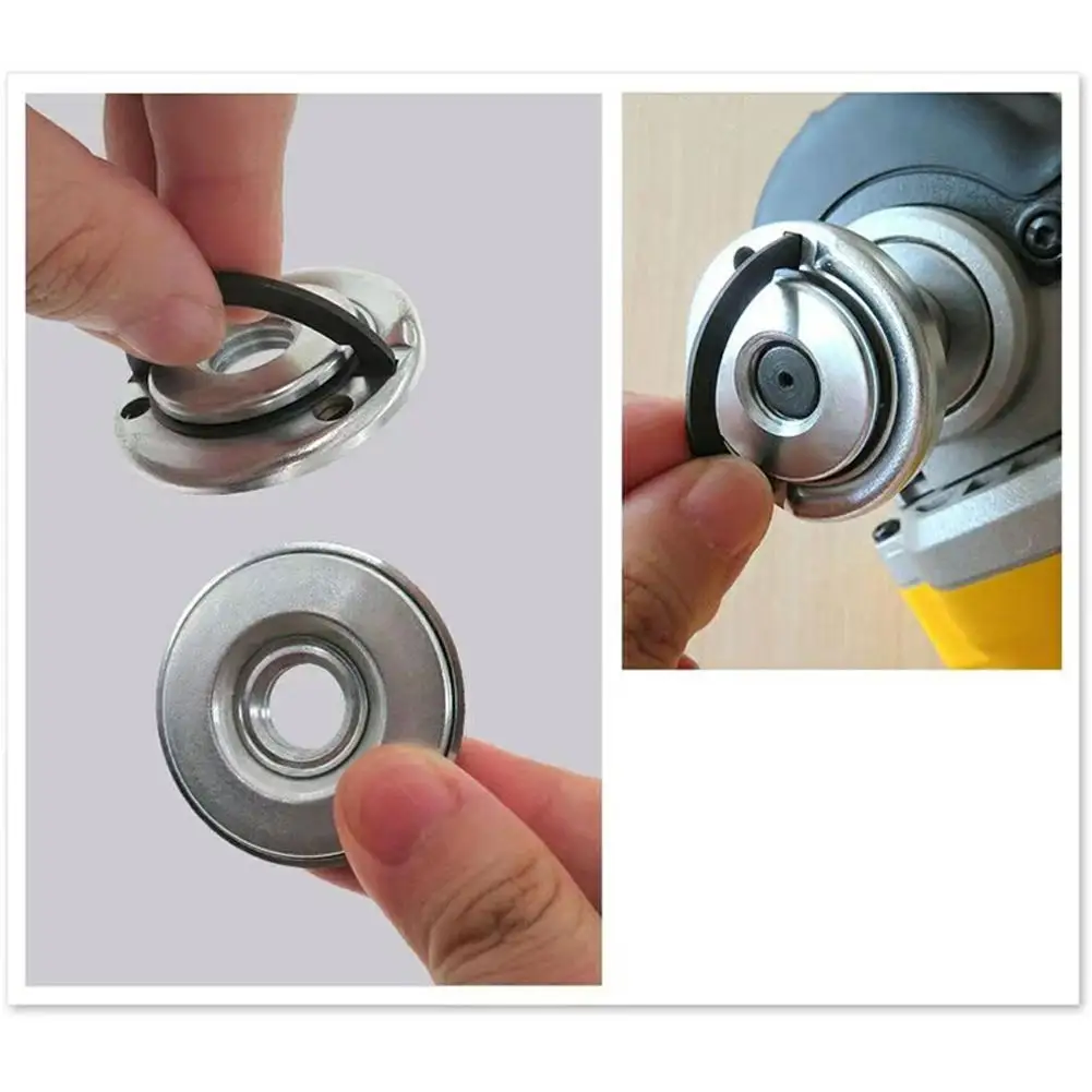 Angle Grinder M14/M10 Thread Inner Outer Flange Nut Self-locking Portable Machine Plate Accessories Grinding Replace Pressu X7G1