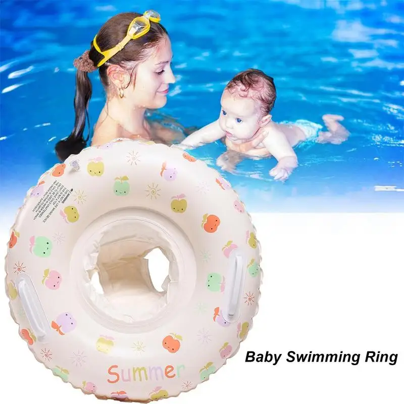 Aufblasbarer Schwimm ring Schwimm schwimmer Ring aufblasbarer Schwimmt rainer für Kinder mit Griff Sicherheits sitz Schwimm ring Taillen schwimmer für