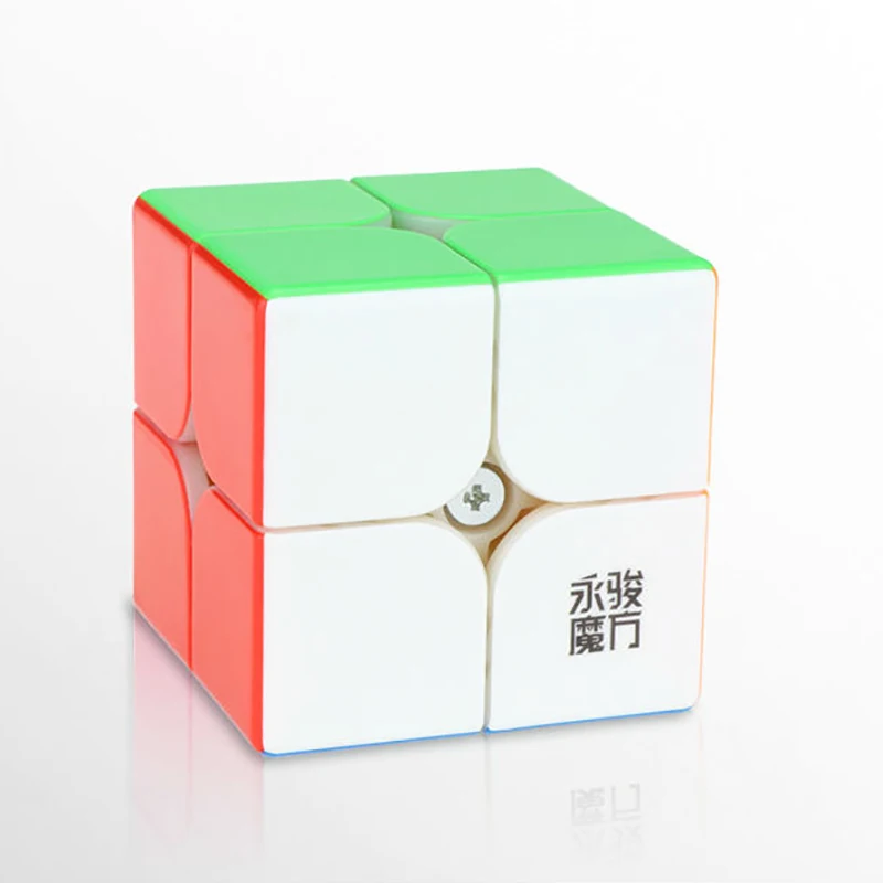 YJ Yupo 2x2 V2 M Magnetic Magic Speed Cube Stickerless Professional Fidget Toys Yupo V2M Cubo Magico Puzzle