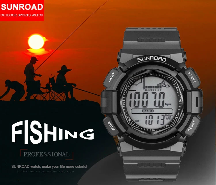 Professional Waterproof 220MAH Long Battery FR715 Smart Sports Fishing Smart Watch