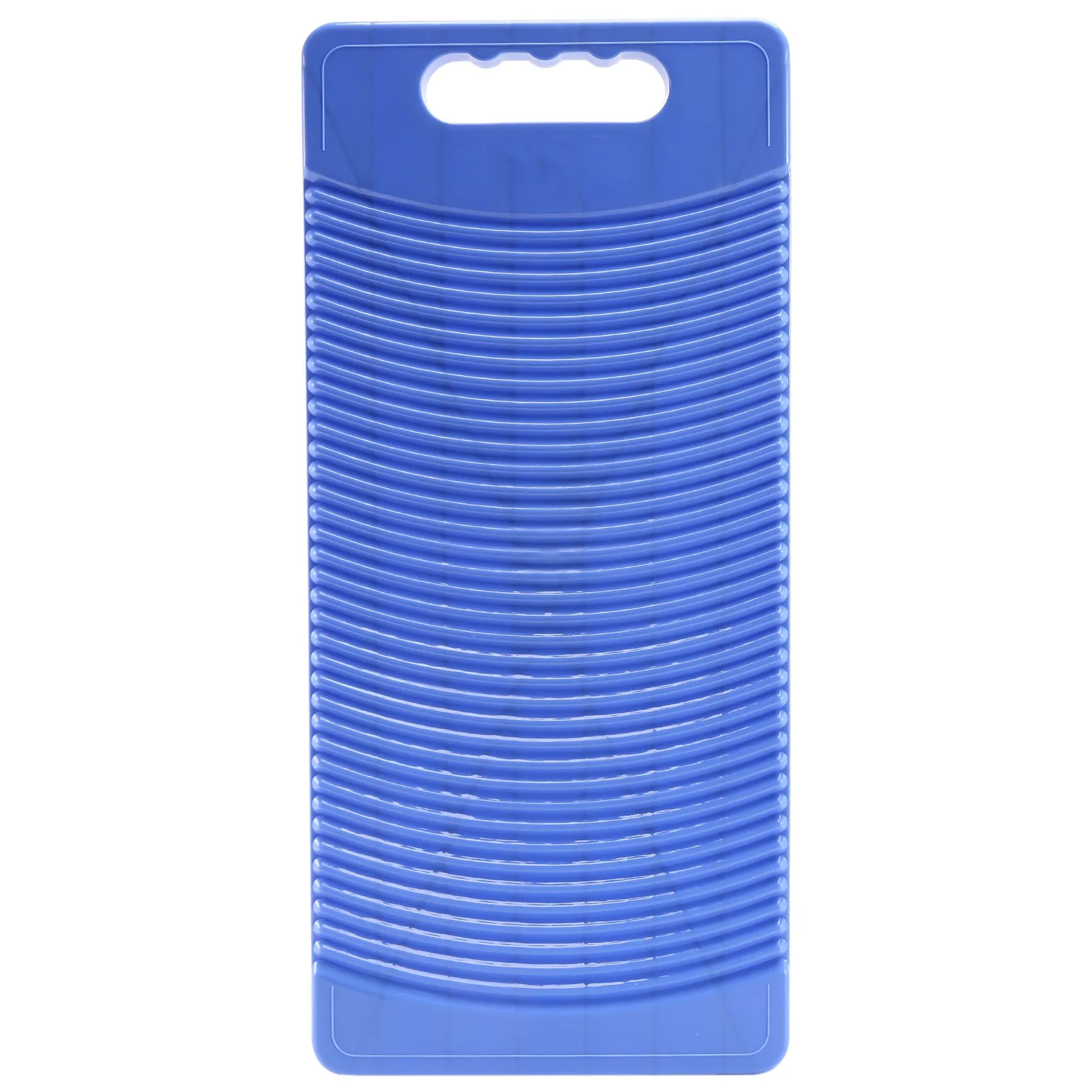 Plastic Rectangle Washboard Wash Clothes Board 50cm long red, green, blue random SQ