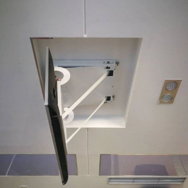 TV Ceiling Flipper TV Rack Lifting Hanger Ceiling Hanger Electric Remote Control Bracket