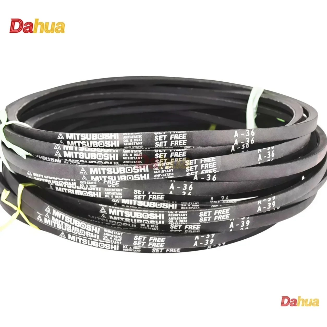 Type A113-A163 Industrial V Belt Made in Japan High Quality Rubber Transmission Belt Heavy Duty Drive Belt for Motor Engine